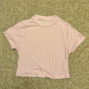 SET ACTIVE crop top in color cowgirl